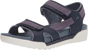 img 4 attached to Ryka Womens Rosline Sandal Mystic Women's Shoes for Athletic