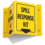 smartsign spill response projecting acrylic logo