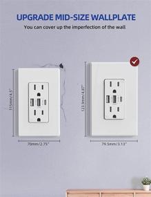 img 2 attached to 🔌 AIDA Outlet: Superior Resistant Receptacle Outlets for Maximum Safety and Durability