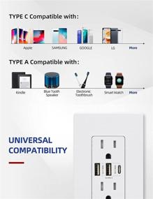 img 1 attached to 🔌 AIDA Outlet: Superior Resistant Receptacle Outlets for Maximum Safety and Durability