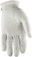 medium left-handed wilson women's advantage golf glove for enhanced performance logo