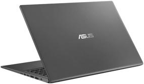 img 2 attached to 💻 Ноутбук Asus VivoBook 15 тонкий и легкий, 15,6-дюймовый дисплей Full HD, процессор Intel Core i3-8145U, 8 Гб памяти, 128 Гб SSD, Windows 10 в режиме S, F512FA-AB34, сланцево-серый.