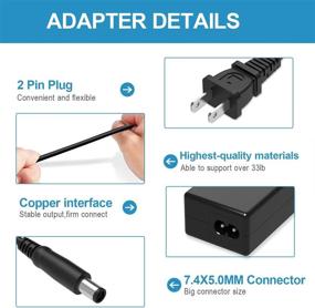 img 3 attached to Charger Adapter Latitude Laptop Supply Laptop Accessories and Chargers & Adapters