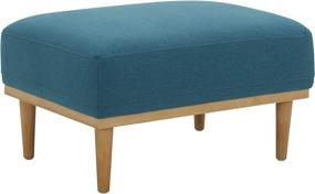 img 4 attached to Amazon Brand Contemporary Livingroom Ottoman Furniture