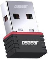 🔌 osgear usb wifi adapter - high speed 150mbps wireless network card dongle for pc, laptop, desktop - stable 2.4ghz band connection - windows 10/8/7/xp/vista/mac/linux compatible - mini receiver with driver support logo