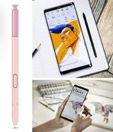 🖊️ набор из 2 розовых стилусных ручек для galaxy note 8 n950u n950w n950fd n950f, запасные стилусы с наконечниками и шпилькой для извлечения логотип