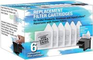 premium koller products replacement filter cartridges - xs, 6-pack, white логотип