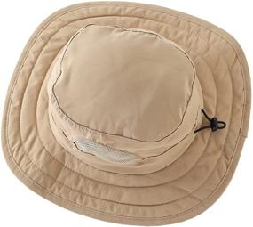 img 2 attached to 🧢 Connectyle Boys' Accessories: Summer Khaki Bucket Hat for Enhanced Protection