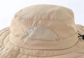 img 1 attached to 🧢 Connectyle Boys' Accessories: Summer Khaki Bucket Hat for Enhanced Protection