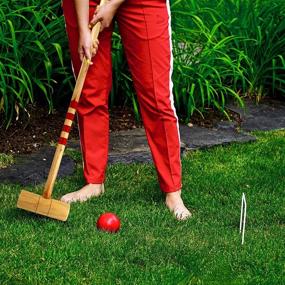 img 1 attached to Chicago Merchandise Co Player Croquet