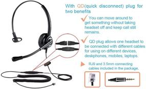 img 3 attached to Telephone Cancelling Microphone Compatible Connector