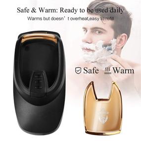 img 2 attached to 🪒 SENEMO Professional Hot Lather Machine for Face Shaving - Ideal Gift for Men, Husband, Dad, and Barbers