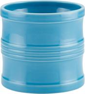 🔵 circulon ceramics tool crock/utensils crock - 7.5 inch, blue: organize your kitchen essentials stylishly логотип