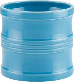 img 4 attached to 🔵 Circulon Ceramics Tool Crock/Utensils Crock - 7.5 Inch, Blue: Organize Your Kitchen Essentials Stylishly