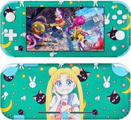 🎮 dlseego switch lite skin - green cute girl pattern full wrap sticker for nintendo switch lite: ultimate protection and style logo