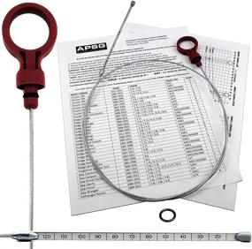 img 4 attached to 🔧 TRANSMISSION FLUID DIPSTICK TOOL for Chrysler Dodge Jeep VW - Includes Instructions, Cap O-ring - Compatible with Auto Trans 8863B, 9336, 42RLE, NAG1, 62TE - Fits 2.7, 3.5, 3.6, 3.7, 5.7, 6.1, 6.4 Engines