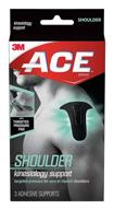 ace kinesiology shoulder support: black, 67 inch x 5.79 inch (900132) логотип