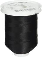 🧵 robison-anton rayon super strength thread, 1100-yard, solid black color - long-lasting quality thread for various projects logo