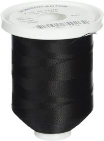 img 1 attached to 🧵 Robison-Anton Rayon Super Strength Thread, 1100-Yard, Solid Black Color - Long-lasting Quality Thread for Various Projects