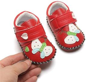 img 1 attached to 👶 ENERCAKE Soft Sole Baby Shoes: Walking Sneakers, Cartoon Moccasins, and Crawling Slippers for Infant Toddler Crib First Walkers