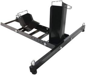 img 1 attached to 🏍️ High-Capacity Adjustable Motorcycle Wheel Chock Stand - Extreme Max 5001.5757 Heavy Duty, Supports up to 1800lbs.