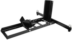 img 4 attached to 🏍️ High-Capacity Adjustable Motorcycle Wheel Chock Stand - Extreme Max 5001.5757 Heavy Duty, Supports up to 1800lbs.