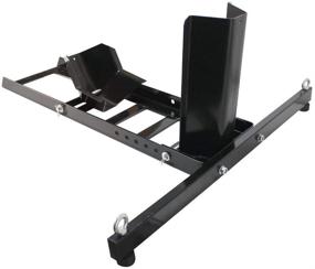 img 3 attached to 🏍️ High-Capacity Adjustable Motorcycle Wheel Chock Stand - Extreme Max 5001.5757 Heavy Duty, Supports up to 1800lbs.