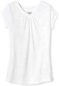 img 2 attached to Girls' French Toast Little Sleeve T-Shirt for Top, Tees, and Blouses in Clothing