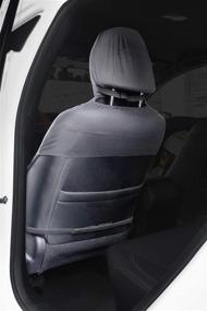img 2 attached to 🚗 GOODYEAR, Neoprene Fabric with Water Resistant Technology for Optimum Protection Side Airbag Compatibility Fits Majority of Vehicles Effortless Slip-on Design with Adjustable Straps