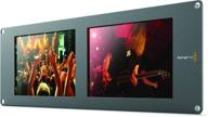 🖥️ rackmountable dual 8-inch lcd monitors by blackmagic design smartview duo logo