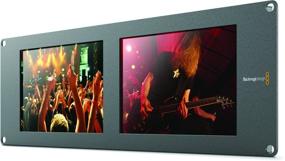 img 3 attached to 🖥️ Rackmountable Dual 8-inch LCD Monitors by Blackmagic Design Smartview Duo