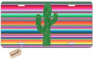 amcove license plate serape cactus decorative car front license plate logo