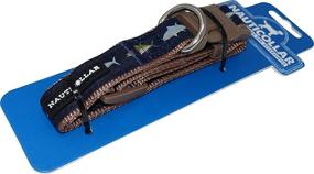 img 1 attached to Nauticollar: Stylish Fish-Inspired Nautical Dog Collar for Your Furry Friend!