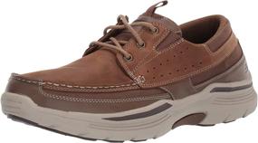 img 4 attached to 👞 Skechers Men's EXPENDED MENSON Extra Leather Shoes