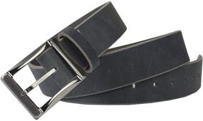 img 1 attached to Nickel-Free Titanium Work Belts: Sleek & Stylish Accessories for Men in Black