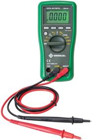 img 3 attached to 🧪 Greenlee DM-45 DMM: 600V AC/DC, 10A, Cap, Temp - Efficient Elec Test Instruments