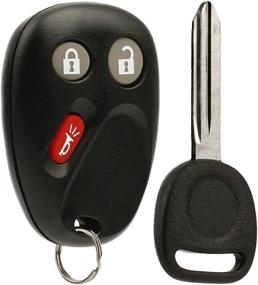 img 1 attached to 🔑 Key Fob Keyless Entry Remote with Ignition Key for Chevy Trailblazer/Buick Rainier/GMC Envoy/Isuzu Ascender/Oldsmobile Bravada/Saab 9-7x (15008008) - Improved SEO