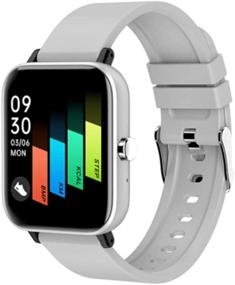 img 4 attached to 💪 Weijie Fitness Tracker: Waterproof Smartwatch with Heart Rate & Sleep Monitor for iPhone and Android