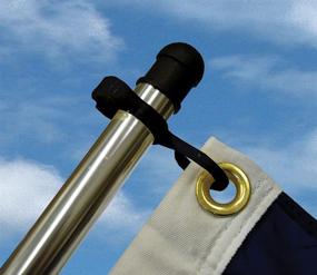 img 1 attached to Taylor Made Products 57928 🚩 Charlevoix Boat Flag Clip (0.875-1 inch)