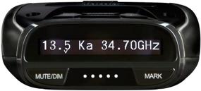 img 2 attached to 🚦 Uniden DFR7: Advanced Long Range Radar Detector with GPS, Voice Alerts, Red Light & Speed Camera Alerts - OLED Display, Black