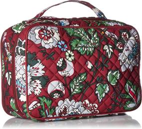 img 3 attached to 💼 Efficient and Elegant Charcoal Medallion Travel Accessories for Vera Bradley Signature Cosmetic Cases