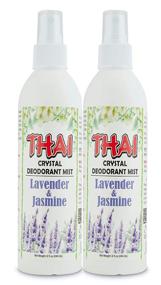 img 2 attached to 8 oz Thai Deodorant Stone Crystal Mist Natural Deodorant Spray Bundle - Lavender & Jasmine