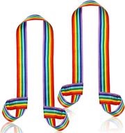 pieces rainbow adjustable carrier shoulder logo