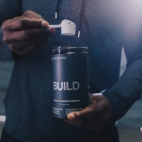 img 1 attached to 💪 Максимизируйте безопасное увеличение силы: питьевая добавка Build Strength от DrinkHRW с синергетической комбинацией креатина, бета-аланина и гидроксиметилбутирата