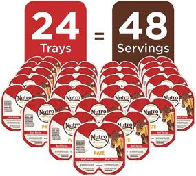 img 3 attached to 🐱 Nutro Perfect Portions Grain Free Wet Cat Food – 24 Twin-Packs, Natural Paté Formula