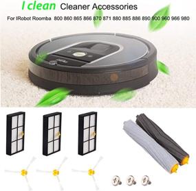 img 2 attached to 🔧 Запасные части для iRobot Roomba: аксессуары для уборки для Roomba 980 960 880 870 860 805 (серии 800 и 900)