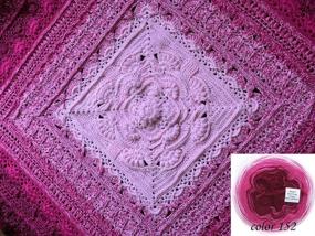 img 2 attached to 🧶 ZuzuHobby Gradient Acrylic Yarn - Knitting Shawls, Big Cake, Ombre Effect - Soft Crochet Yarn - Hand Knitting Multicolor Yarn - 15 oz/ 2187 yd (005)