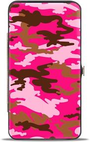 img 2 attached to Buckle Down Hinge Wallet Camo Pink