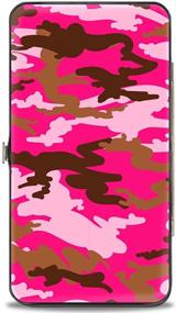 img 1 attached to Buckle Down Hinge Wallet Camo Pink