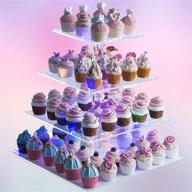 blbyho cupcake acrylic colorful catering logo